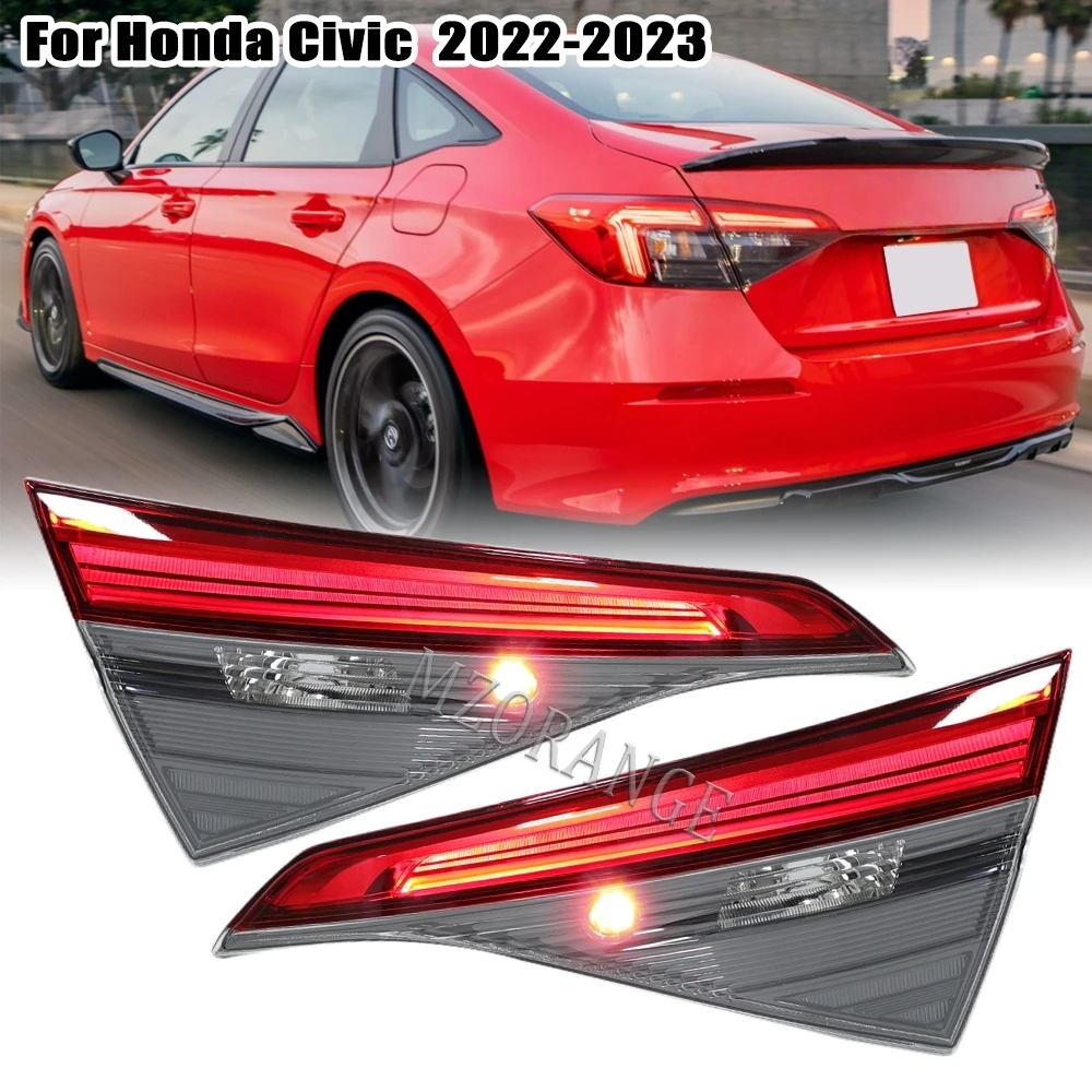 Rear Tail Light Assembly Driving Fog Lamp for Honda Civic 2022 2023 LED Fit Replace 34155-T20-A01 cars accessories Taillights
Rear Tail Light Assembly Driving Fog Lamp for Honda Civic 2022 2023 LED Fit Replace 34155-T20-A01 cars accessories Taillights