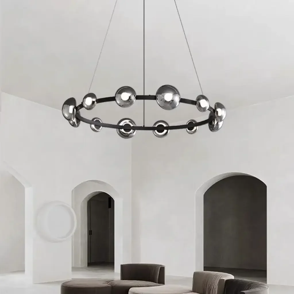 Modern Minimalist Glass Copper Chandelier Restaurant Bedroom Office Living Room Kitchen Pendant Lamp Home Decor Lighting Fixture
Modern Minimalist Glass Copper Chandelier Restaurant Bedroom Office Living Room Kitchen Pendant Lamp Home Decor Lighting Fixture