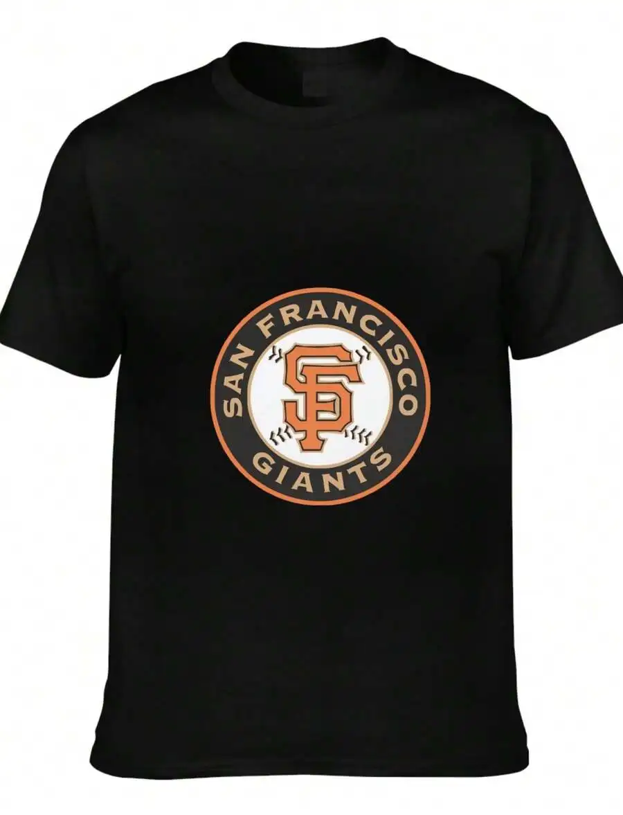 San Francisco Giants Logo Graphic T-Shirt Casual Short Sleeve Tee For Adults
San Francisco Giants Logo Graphic T-Shirt Casual Short Sleeve Tee For Adults