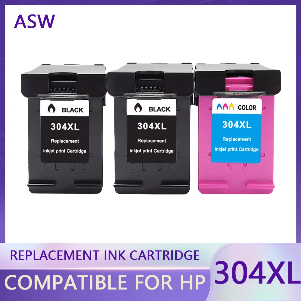 Сменный картридж ASW для HP 304 HP 304XL 304 XL, чернильный картридж для HP Deskjet Envy 5000 series 5010 5012 5014 Deskjet 5020 Printe
Сменный картридж ASW для HP 304 HP 304XL 304 XL, чернильный картридж для HP Deskjet Envy 5000 series 5010 5012 5014 Deskjet 5020 Printe