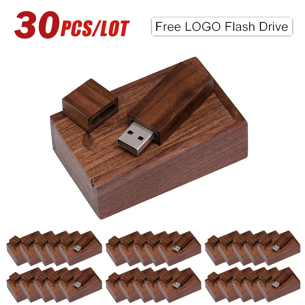 Promotion 30PCS/LOT Wooden USB 2.0 Flash Drives 128GB Free LOGO 64GB Pen Drive with box Memory Stick 16GB Business gift U disk
Promotion 30PCS/LOT Wooden USB 2.0 Flash Drives 128GB Free LOGO 64GB Pen Drive with box Memory Stick 16GB Business gift U disk