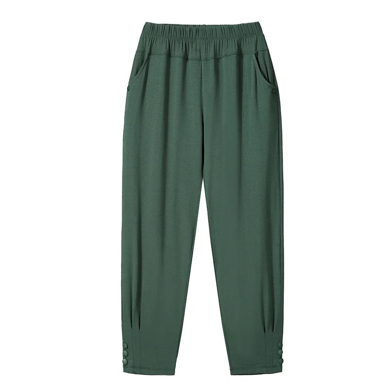 Elderly Women Summer Modal Elastic Harem Pants Loose Ankle Length Casual Mom Daily Trousers
Elderly Women Summer Modal Elastic Harem Pants Loose Ankle Length Casual Mom Daily Trousers