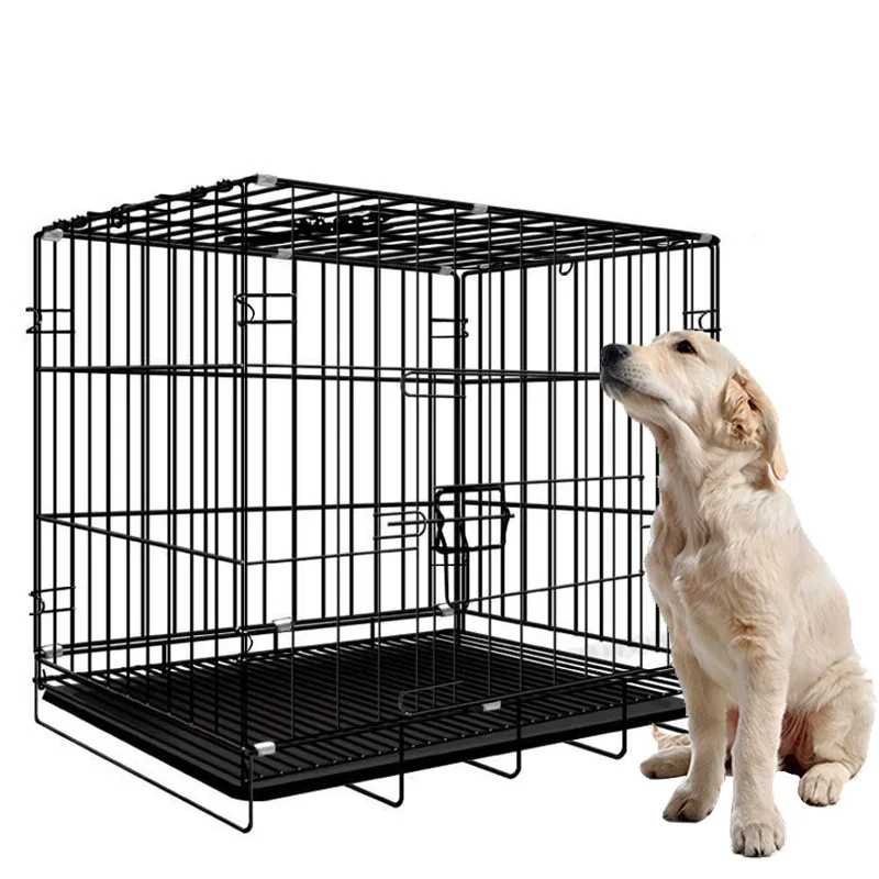 Foldable High Quality Pet Rabbit Dogs Cage 304 Stainless Collapsible Dog Cages with Tray
Foldable High Quality Pet Rabbit Dogs Cage 304 Stainless Collapsible Dog Cages with Tray