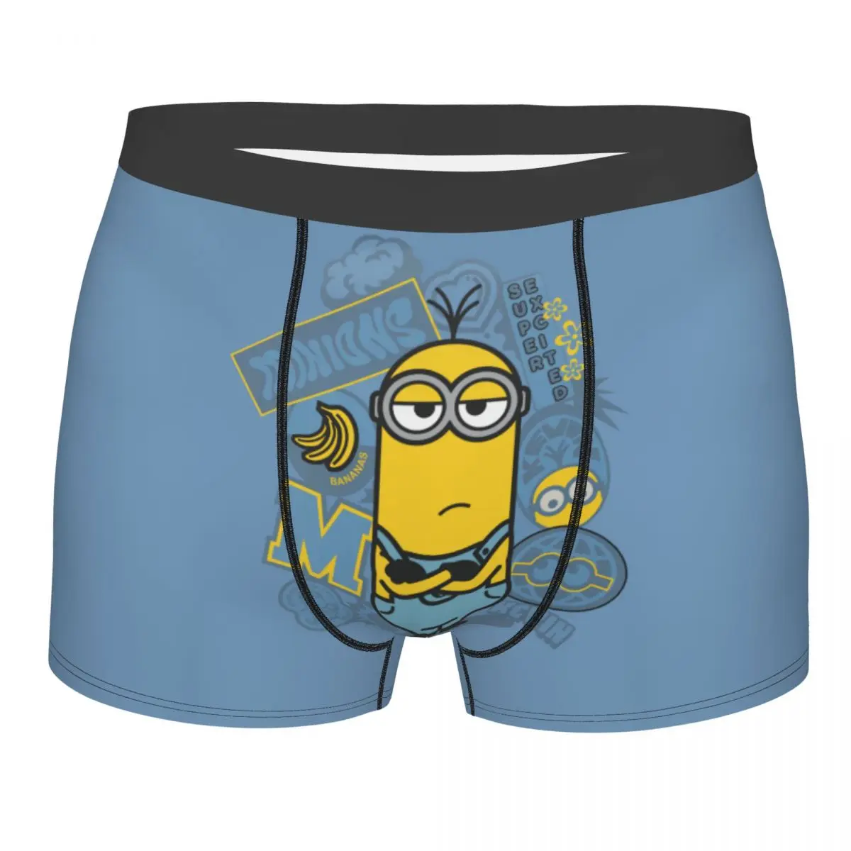 Пользовательские боксеры Minions, шорты, мужские трусы, нижнее белье, новинка, трусы
Пользовательские боксеры Minions, шорты, мужские трусы, нижнее белье, новинка, трусы
