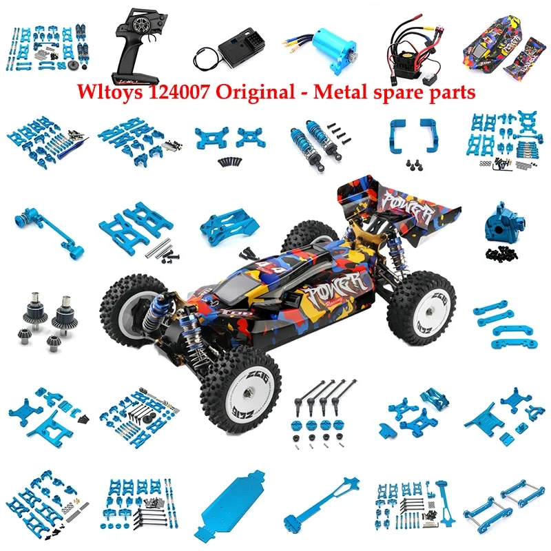 Wltoys 1/12 124017 124019 124007 RC Car Metal Upgrade Accessories Metal Kit Remote Control Car Receiver Shell Differential
Wltoys 1/12 124017 124019 124007 RC Car Metal Upgrade Accessories Metal Kit Remote Control Car Receiver Shell Differential