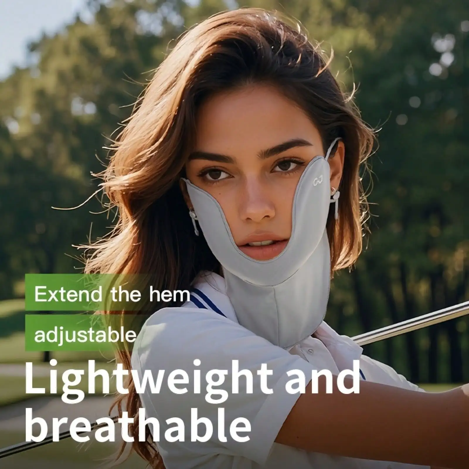 Women's Summer Golf Face Mask for Outdoor Sports Cycling Fishing - Breathable Sun Protection Cover up
Women's Summer Golf Face Mask for Outdoor Sports Cycling Fishing - Breathable Sun Protection Cover up