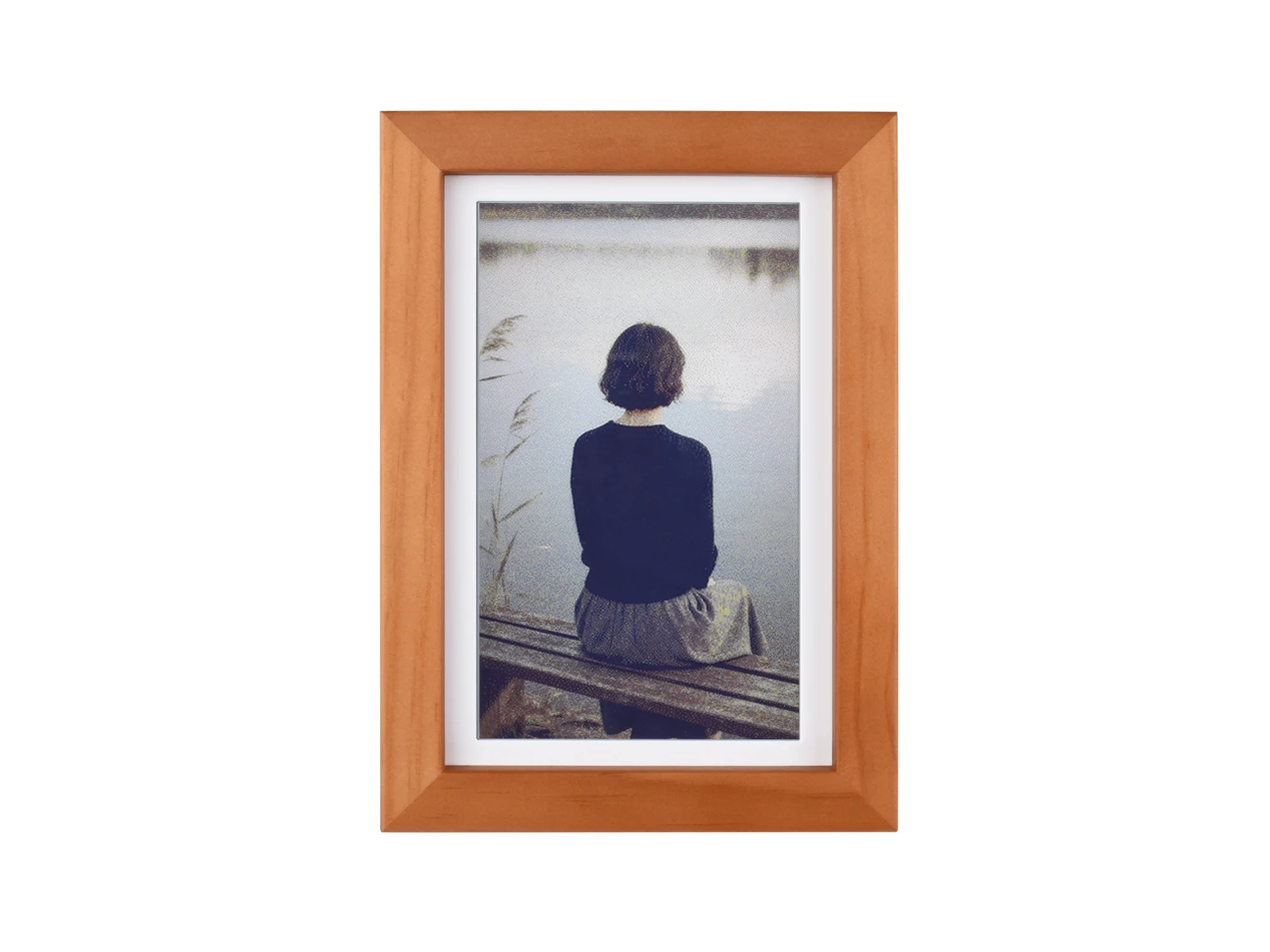 7.3inch E6 Full Color E-Paper With Solid Wood Photo Frame For Raspberry Pi Zero, Ultra-long Standby, 800 × 480 Resolution
7.3inch E6 Full Color E-Paper With Solid Wood Photo Frame For Raspberry Pi Zero, Ultra-long Standby, 800 × 480 Resolution