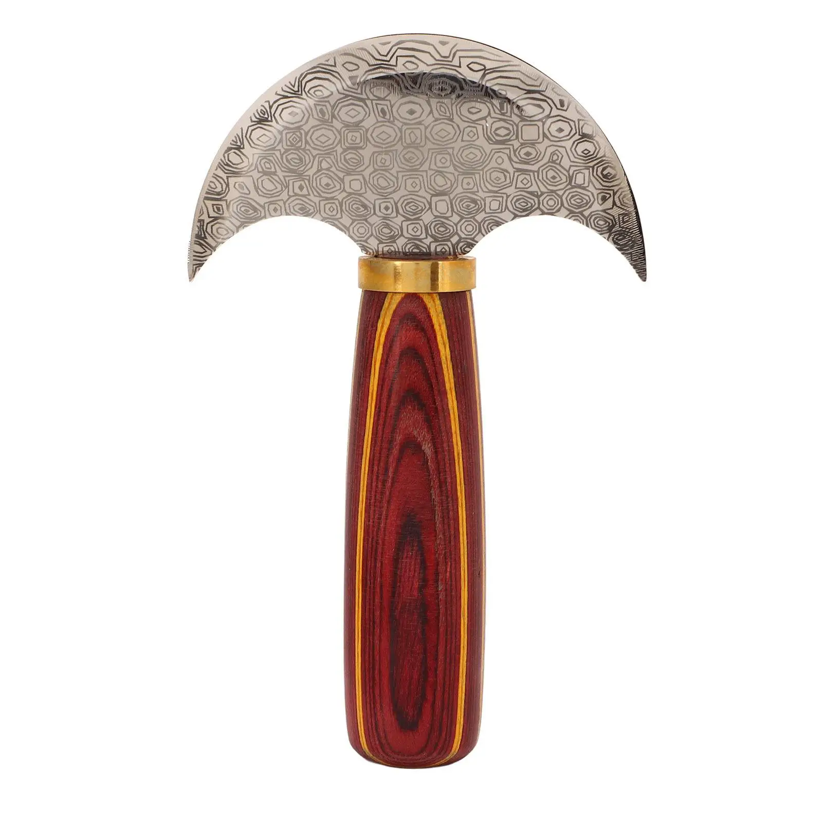 Round Leather Knives with Polished Wooden Handle - High Carbon Steel, Durable & Hard-Wearing Kitchen Tool
Round Leather Knives with Polished Wooden Handle - High Carbon Steel, Durable & Hard-Wearing Kitchen Tool