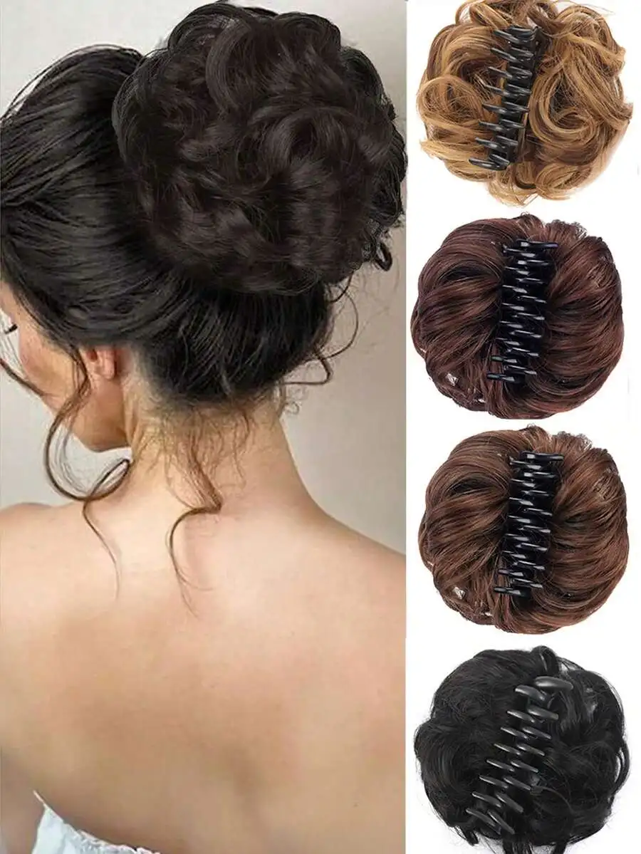 Hair Claw Clip Bun Maker For Women Styling Tool With Synthetic Hair
Hair Claw Clip Bun Maker For Women Styling Tool With Synthetic Hair