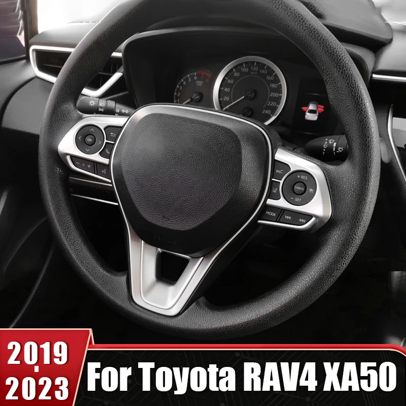 Steering Wheel Decorative Frame Panel Cover Stickers For Toyota RAV4 XA50 Corolla 2019 2020 2021 2022 2023 2024 Car Accessories
Steering Wheel Decorative Frame Panel Cover Stickers For Toyota RAV4 XA50 Corolla 2019 2020 2021 2022 2023 2024 Car Accessories