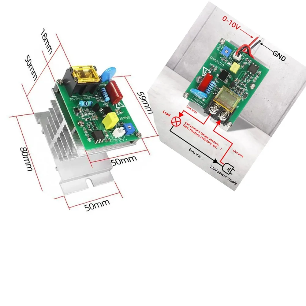 DC 0-10V PLC Аналоговый сигнал напряжения Тиристорный регулятор напряжения AC Регулировка скорости/температуры
DC 0-10V PLC Аналоговый сигнал напряжения Тиристорный регулятор напряжения AC Регулировка скорости/температуры