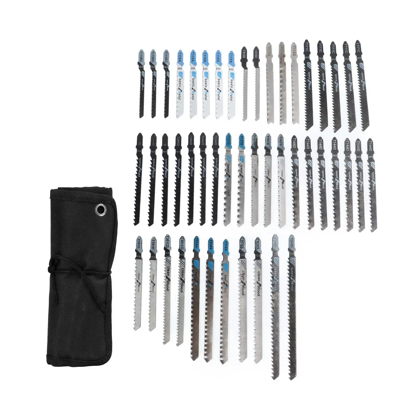 High Speed Steel T Shank Jigsaw Blade Set 48pcs Reciprocating Saw Blades for Wood Cutting Durable and Efficient Tool
High Speed Steel T Shank Jigsaw Blade Set 48pcs Reciprocating Saw Blades for Wood Cutting Durable and Efficient Tool