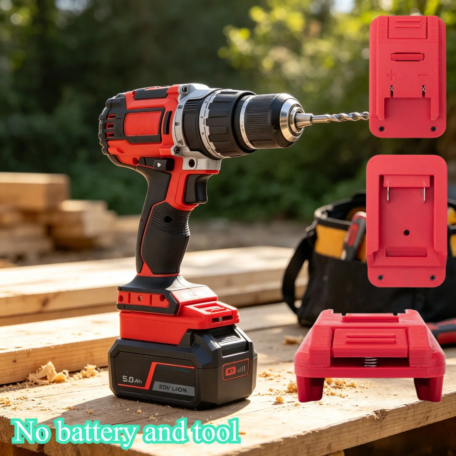 Battery Adapter for SKIL 20V Lithium Battery To OZITO Lithium Battery Portable Drill Tool Power Tool Accessories Converter
Battery Adapter for SKIL 20V Lithium Battery To OZITO Lithium Battery Portable Drill Tool Power Tool Accessories Converter