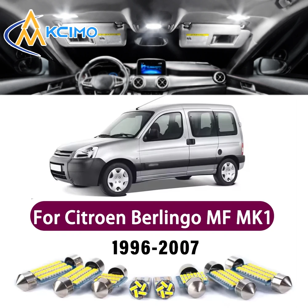 LED Canbus Interior Reading Dome Vanity Mirror Light Kit For Citroen Berlingo MF MK1 I 1996-2007 Premium No Error Mirror Lights
LED Canbus Interior Reading Dome Vanity Mirror Light Kit For Citroen Berlingo MF MK1 I 1996-2007 Premium No Error Mirror Lights