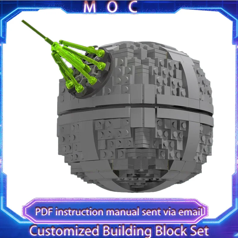 NEW 807 PCS War Series Transforming Death Star Mini MOC Building Block Model DIY Puzzle Assembly Toys For Children Festival Gift
NEW 807 PCS War Series Transforming Death Star Mini MOC Building Block Model DIY Puzzle Assembly Toys For Children Festival Gift