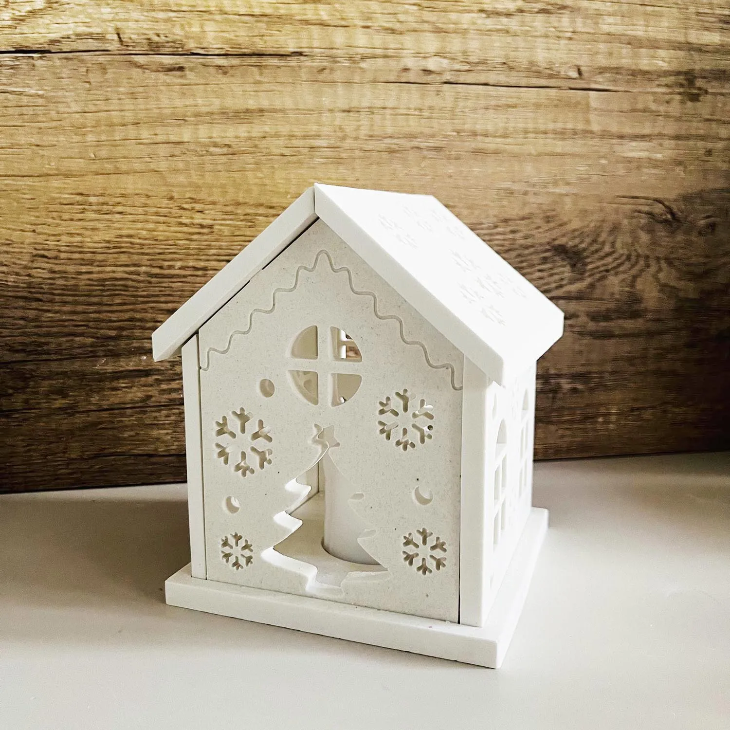 Snowflake House Candle Cup Holder Concrete Molds Christmas Tree Craft Art Gypsum Plaster Mould Hollow Out Stars Home Making Mold
Snowflake House Candle Cup Holder Concrete Molds Christmas Tree Craft Art Gypsum Plaster Mould Hollow Out Stars Home Making Mold