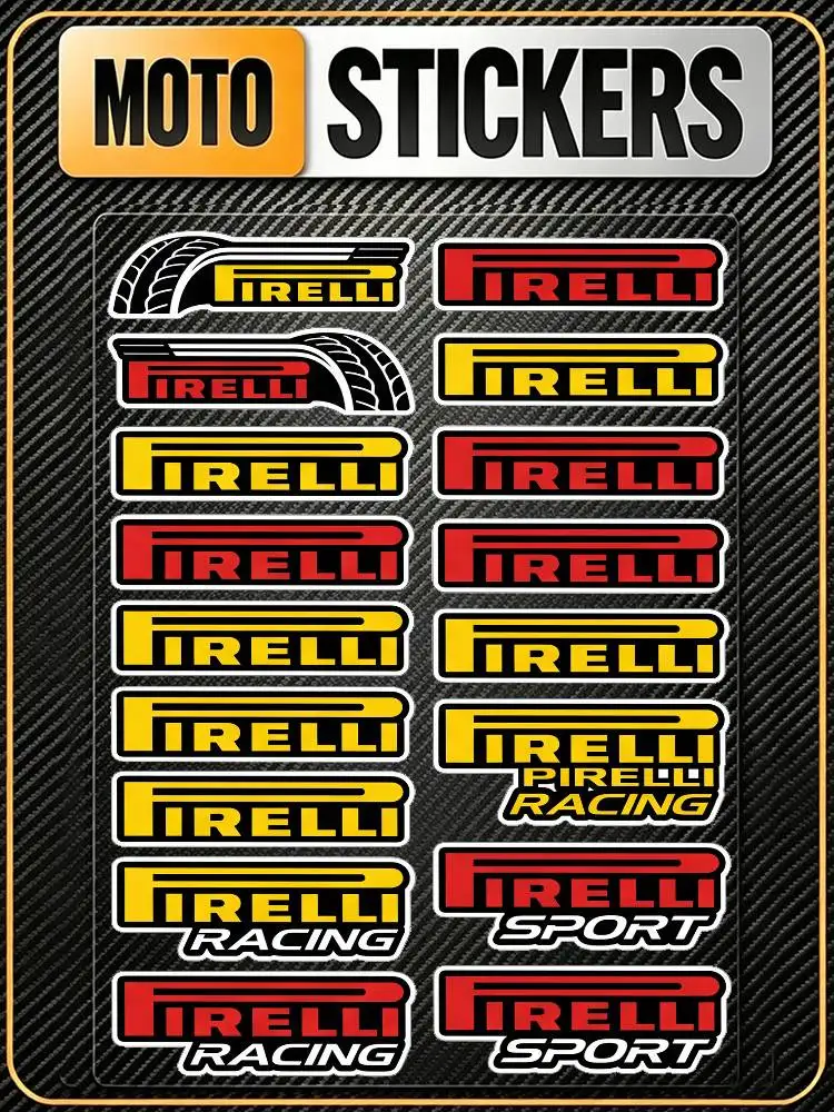 For PIRELLI Racing Safety Reflective Waterproof Auto Decal Scratch Cover Stickers Universal For Bike Helmet Mug Refrigerator
For PIRELLI Racing Safety Reflective Waterproof Auto Decal Scratch Cover Stickers Universal For Bike Helmet Mug Refrigerator