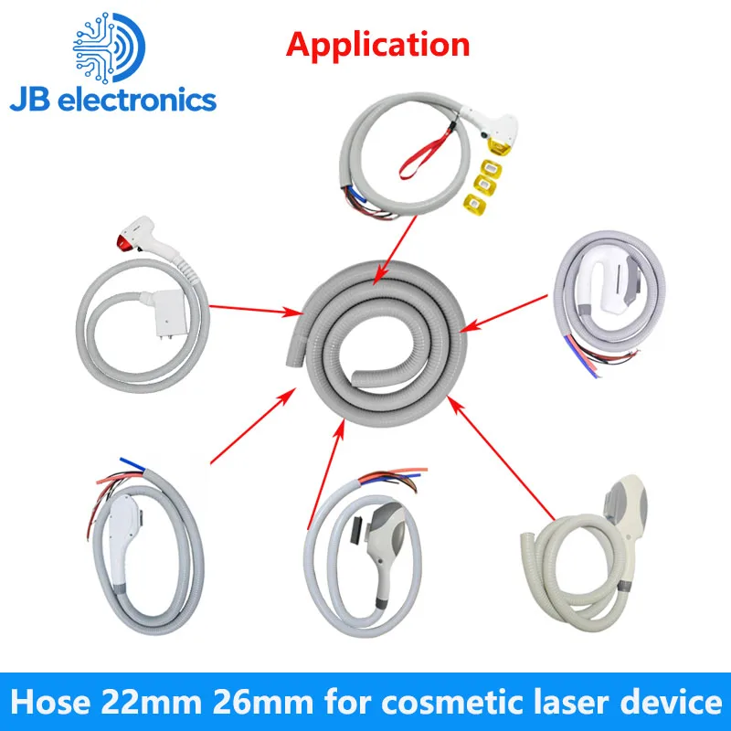 Grey white Hose 22mm 26mm for cosmetic laser device -high quailty
Grey white Hose 22mm 26mm for cosmetic laser device -high quailty