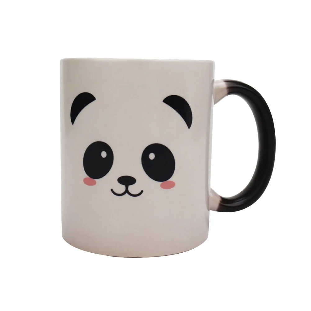 1Pcs Panda Color-Changing Ceramic Mug Heat Sensitive Cup Eco-Friendly Smooth Edges Exquisite Patterns for Home Cafe Office
1Pcs Panda Color-Changing Ceramic Mug Heat Sensitive Cup Eco-Friendly Smooth Edges Exquisite Patterns for Home Cafe Office