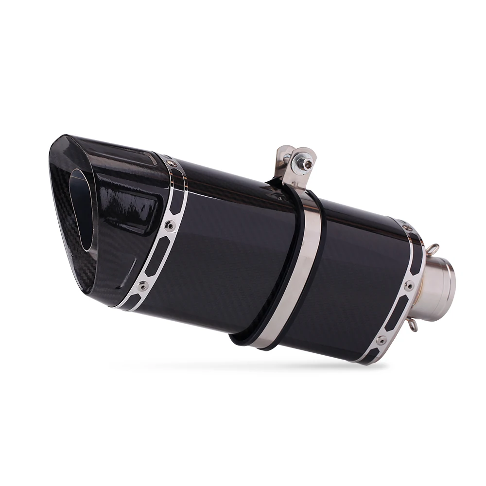 51mm Universal Motorcycle M12 muffler exhaust for z900 cbr650 r3 z400 mt09 z1000 r1 790adv 450sr s1000rr
51mm Universal Motorcycle M12 muffler exhaust for z900 cbr650 r3 z400 mt09 z1000 r1 790adv 450sr s1000rr