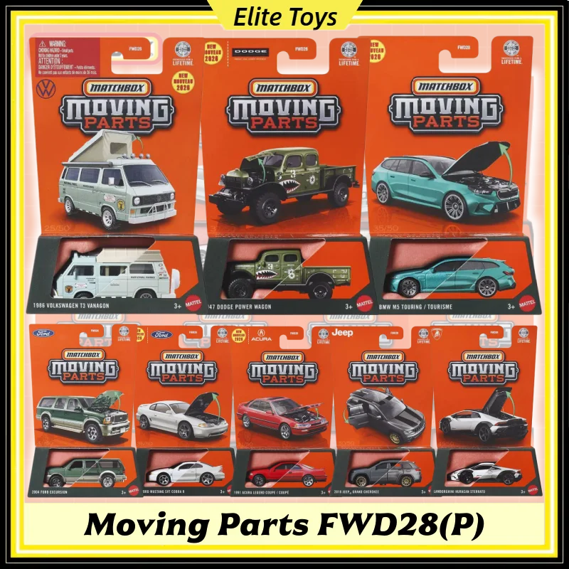 Matchbox Diecast Car Model Moving Parts Volkswagen T3 Vanagon Bmw Dodge Lamborghini Alloy Metal Collectible 1/64 Vehicle Toy
Matchbox Diecast Car Model Moving Parts Volkswagen T3 Vanagon Bmw Dodge Lamborghini Alloy Metal Collectible 1/64 Vehicle Toy