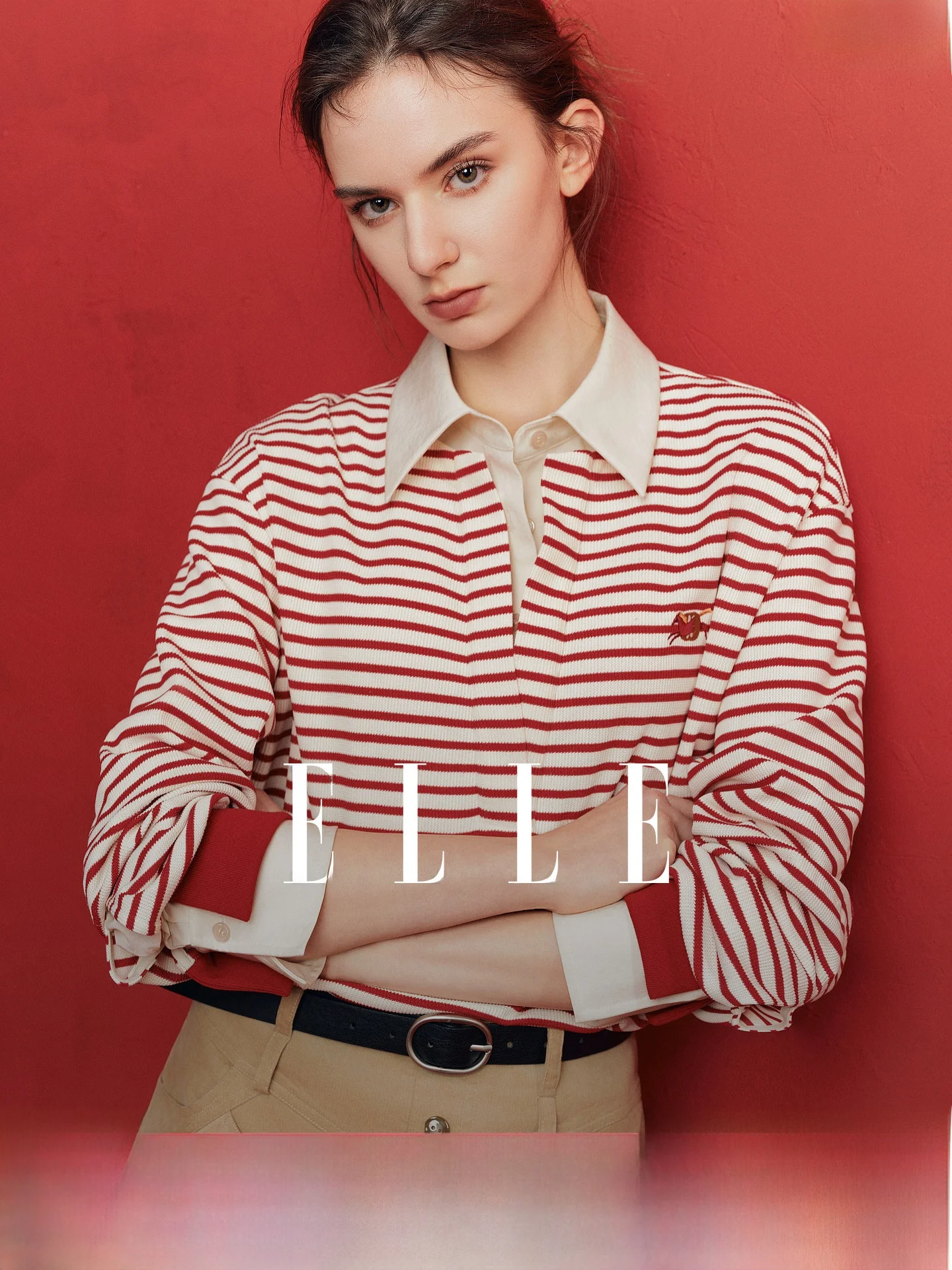New Year Striped Loose Women's Sweatshirt Spring 2026 Design Sense ELLE College Style Long Sleeve Casual Comfortable Top
New Year Striped Loose Women's Sweatshirt Spring 2026 Design Sense ELLE College Style Long Sleeve Casual Comfortable Top