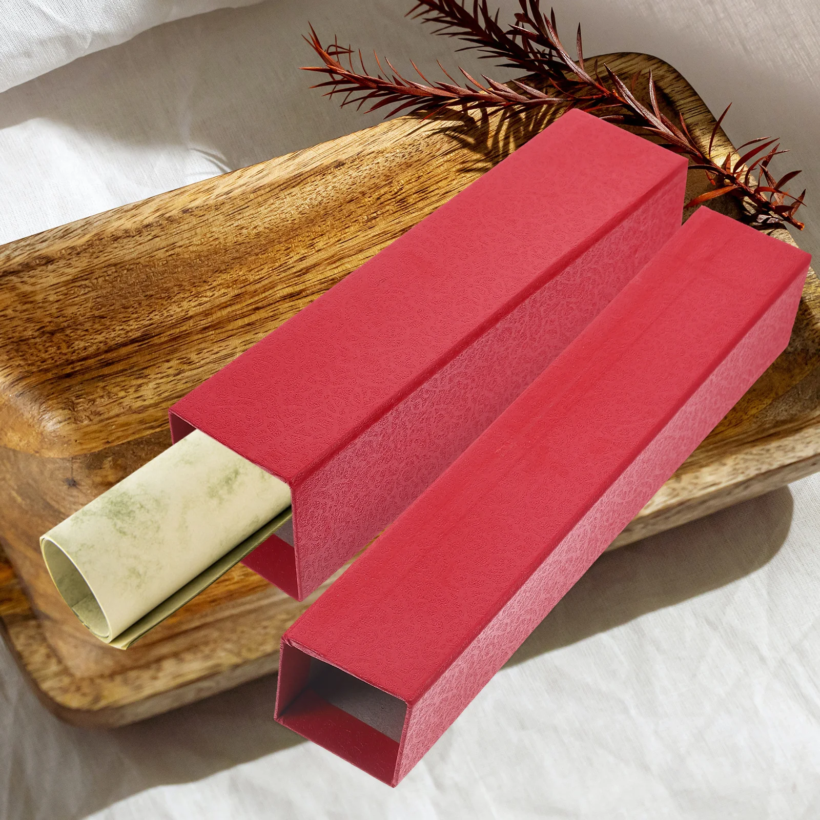 2pcs Photo Storage Box 23cm to 38cm Red Poster Documents Tube Telescoping Paper for Artwork Prints
2pcs Photo Storage Box 23cm to 38cm Red Poster Documents Tube Telescoping Paper for Artwork Prints