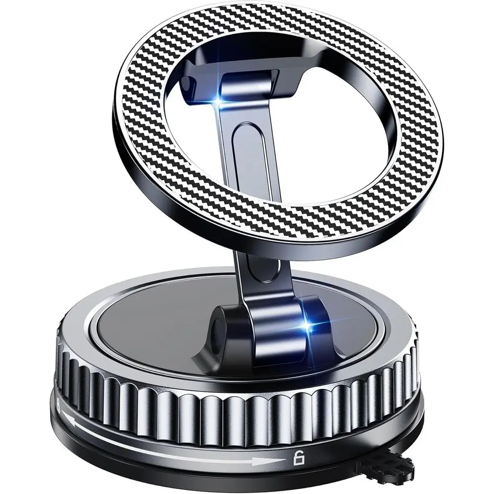 Universal 360° Rotatable Suction Cup Car Phone Mount, Supports Up to 89+LBS and 3700g Magnetic, Compatible with 17-12 Series and
Universal 360° Rotatable Suction Cup Car Phone Mount, Supports Up to 89+LBS and 3700g Magnetic, Compatible with 17-12 Series and