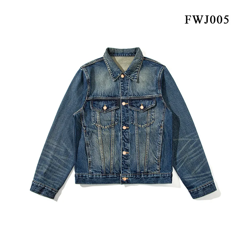 100% Cotton Crosshatch Bamboo Slub Washed Yellow Mud Dyed Vintage American Men's Denim Jacket Japan Trendy
100% Cotton Crosshatch Bamboo Slub Washed Yellow Mud Dyed Vintage American Men's Denim Jacket Japan Trendy
