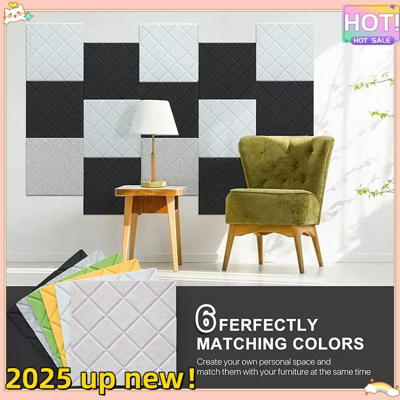 Classy-12 Pack Soundproof Wall Panels Acoustic Foam Panels For Recording Studio,Office White
Classy-12 Pack Soundproof Wall Panels Acoustic Foam Panels For Recording Studio,Office White