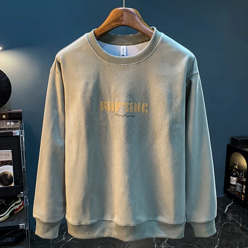 White Sweater for Men Spring and Autumn 2024 New round Neck Pullover Bottoming Shirt Loose Printed Long-Sleeved Top
White Sweater for Men Spring and Autumn 2024 New round Neck Pullover Bottoming Shirt Loose Printed Long-Sleeved Top