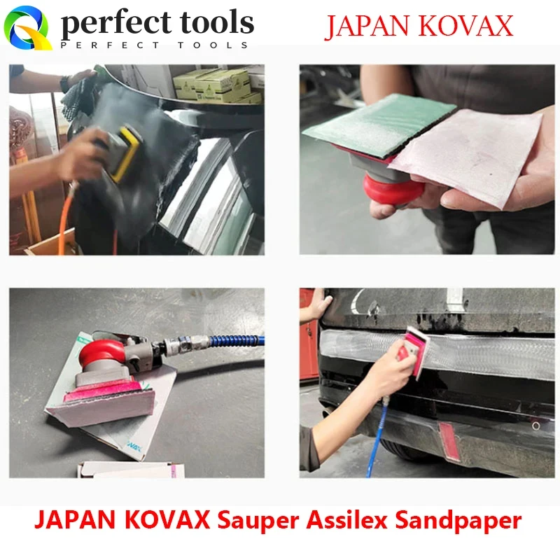Sauper Assilex JAPAN 25PC KOVAX Rectangular Dry Polishing Sandpaper Super Fine Lacquer Abrasive Automotive Hardware Car
Sauper Assilex JAPAN 25PC KOVAX Rectangular Dry Polishing Sandpaper Super Fine Lacquer Abrasive Automotive Hardware Car
