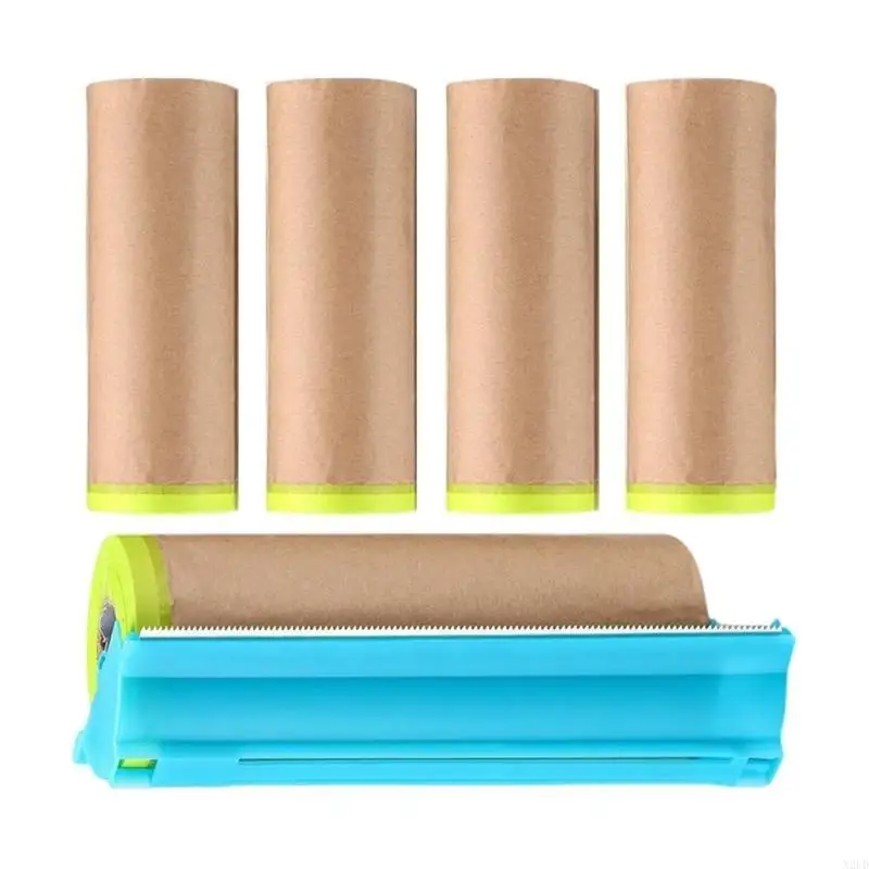 4pcs Клейские маскирующиеся бумажные рулоны Маскирующая бумага для покрытия автомобильного пола n2ud
4pcs Клейские маскирующиеся бумажные рулоны Маскирующая бумага для покрытия автомобильного пола n2ud