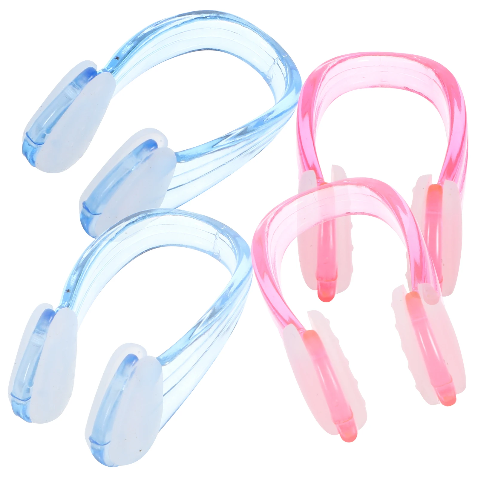 4 Pcs Adult Swimming Clip Pool Silicone Clip Swimming Nose Plugs Nose Plug Plugs Non-slip Lightweight Blue Pink 
4 Pcs Adult Swimming Clip Pool Silicone Clip Swimming Nose Plugs Nose Plug Plugs Non-slip Lightweight Blue Pink