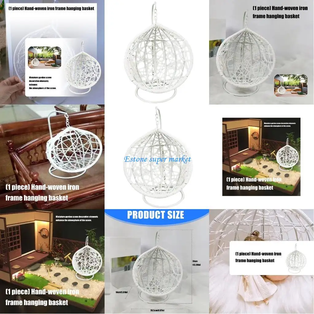 090B Doll House Bedroom Hanging Chair Model Furniture Accessories Teenager Girls
090B Doll House Bedroom Hanging Chair Model Furniture Accessories Teenager Girls