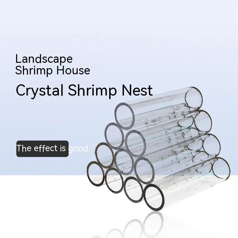 Acrylic Glass Aquarium Decoration Shrimp Shelter Shrimp House Aquarium Decoration House Fish Cave Aquarium Decoration3/6 /10Tube
Acrylic Glass Aquarium Decoration Shrimp Shelter Shrimp House Aquarium Decoration House Fish Cave Aquarium Decoration3/6 /10Tube