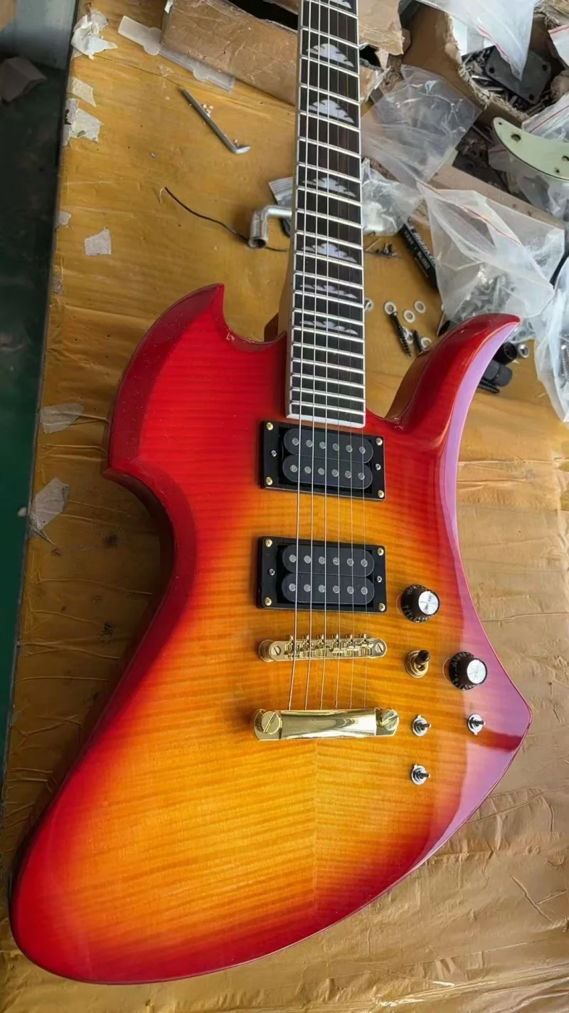2025 New high quality 6-string electric guitar,Maple neck,Flame maple tops,Gold hardware,Active pickup,Free delivery
2025 New high quality 6-string electric guitar,Maple neck,Flame maple tops,Gold hardware,Active pickup,Free delivery