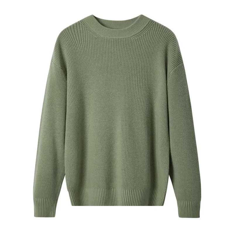 Men's Round-neck Sweater for Autumn and Winter, Thickened Pure Color Base Layer Shirt, New Style Inner Wear Knitted Wool Sweater
Men's Round-neck Sweater for Autumn and Winter, Thickened Pure Color Base Layer Shirt, New Style Inner Wear Knitted Wool Sweater