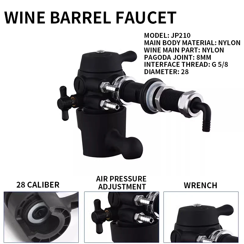 Nylon/Brass Swing Top Beer Bottle Filler No Foam Beer Tap Filling Beer Barrel Dispenser Homebrew Defoamer Stainless Steel Fillin
Nylon/Brass Swing Top Beer Bottle Filler No Foam Beer Tap Filling Beer Barrel Dispenser Homebrew Defoamer Stainless Steel Fillin