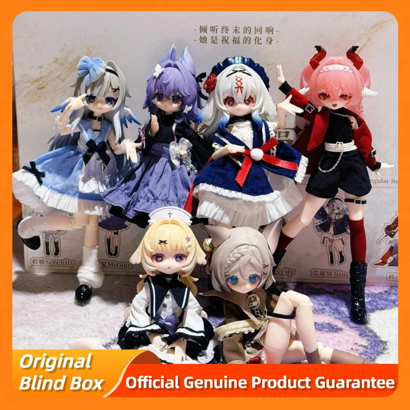 Оригинальная коллекционная фигурка Meki Oblivion's Luminaria Blind Box 1/8 BJD с подвижными суставами, со сменными деталями, для декора рабочего стола
Оригинальная коллекционная фигурка Meki Oblivion's Luminaria Blind Box 1/8 BJD с подвижными суставами, со сменными деталями, для декора рабочего стола