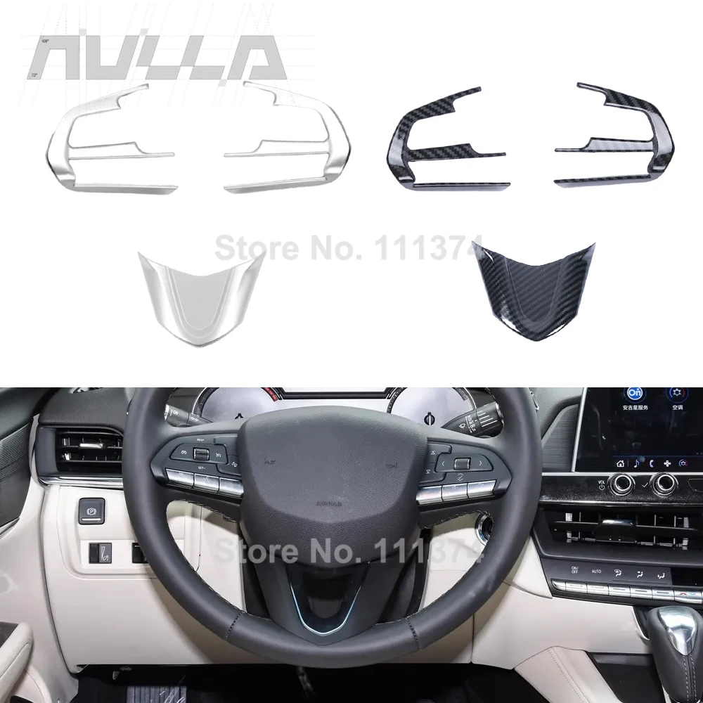 For Cadillac XT4 CT4 CT5 2020-2023 Steering Wheel Trim Control Button Frame Cover Decorative ABS Carbon Protection Accessories
For Cadillac XT4 CT4 CT5 2020-2023 Steering Wheel Trim Control Button Frame Cover Decorative ABS Carbon Protection Accessories