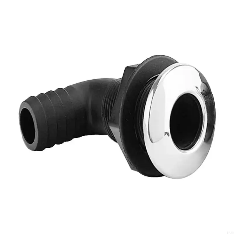 Marine Bilge Drain Hose Connector 3/4 Inch Black ABS Nylon Flexible Design
Marine Bilge Drain Hose Connector 3/4 Inch Black ABS Nylon Flexible Design