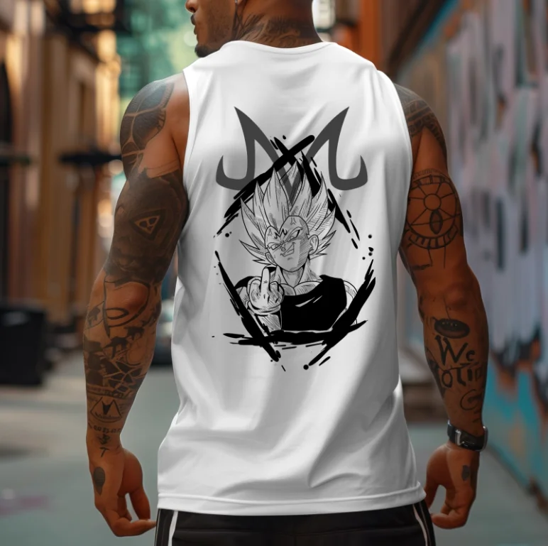 Мужской жилет без рукавов Dragon Ball, характерный принт, уличная одежда в стиле ретро, футболка с жилетом для фитнеса, повседневная одежда
Мужской жилет без рукавов Dragon Ball, характерный принт, уличная одежда в стиле ретро, футболка с жилетом для фитнеса, повседневная одежда