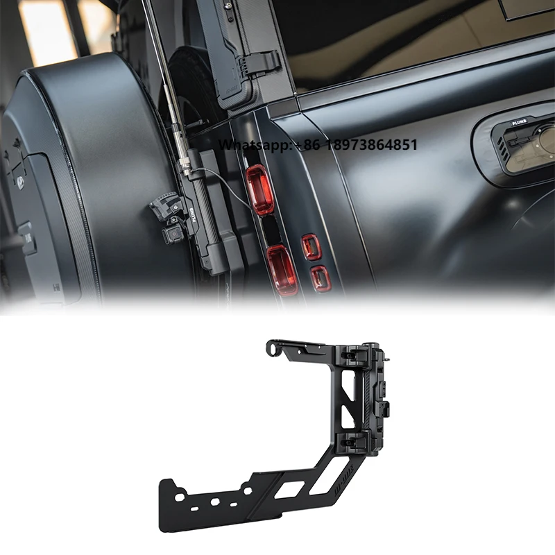 Plumb 2020+ CNC Process Parts Aluminum Alloy Flagpole Holder for Land Rover Defender 90/110/130
Plumb 2020+ CNC Process Parts Aluminum Alloy Flagpole Holder for Land Rover Defender 90/110/130