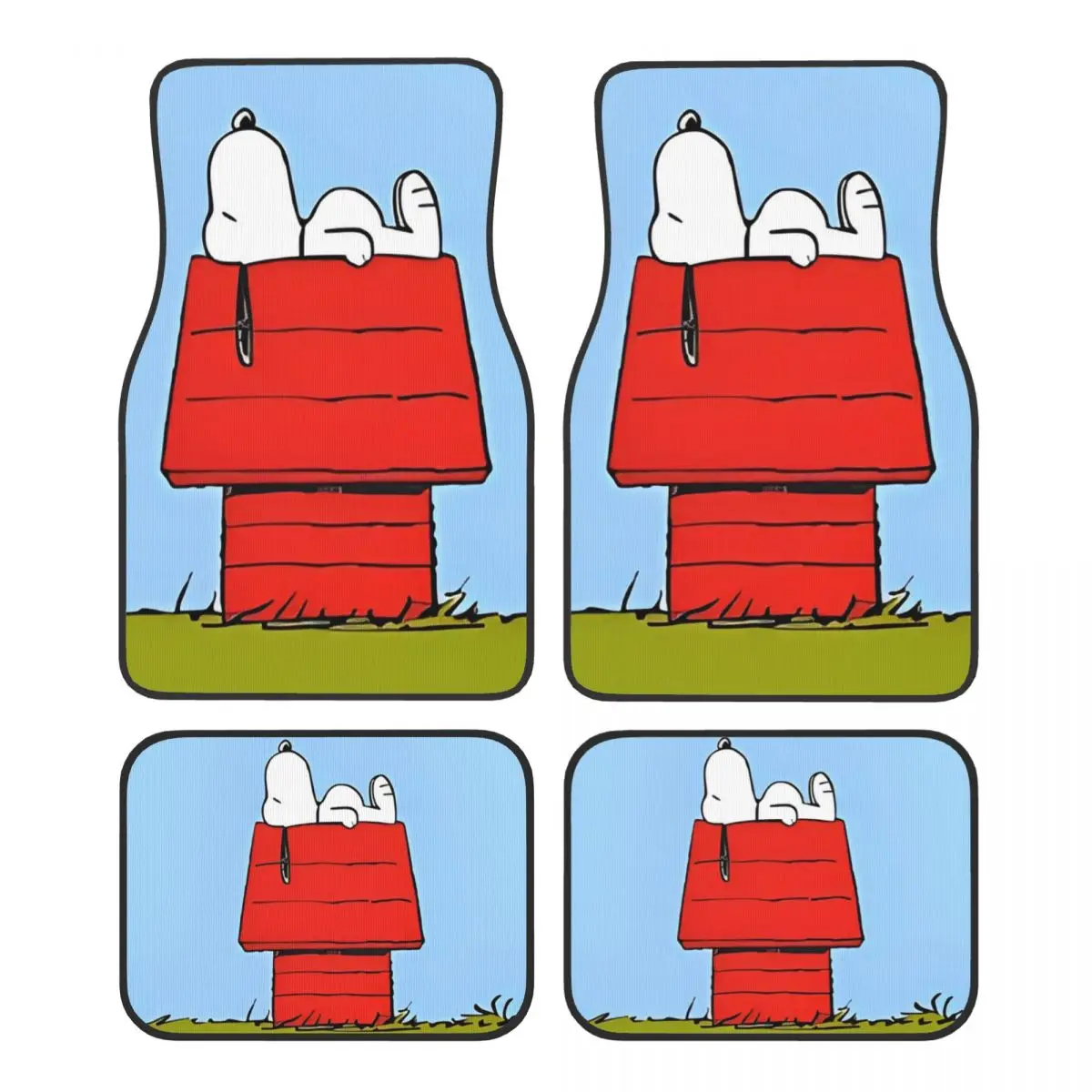 Snoopys Cartoon Dog Floor Mats for Cars All-Weather Anti-Slip Floor Mats Liner Full Set Car Accessories
Snoopys Cartoon Dog Floor Mats for Cars All-Weather Anti-Slip Floor Mats Liner Full Set Car Accessories