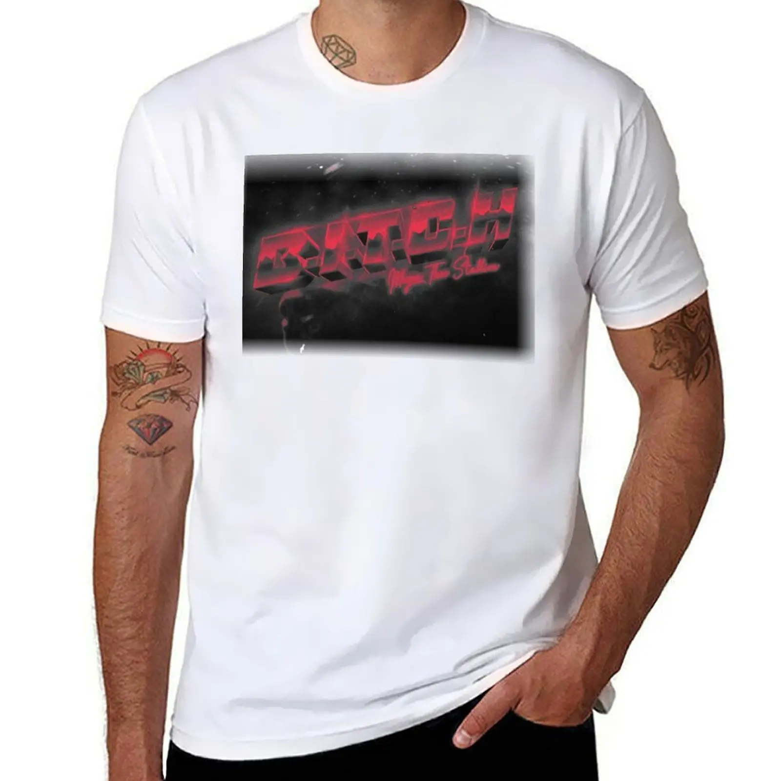 B.I.T.C.H. - Megan Thee Stallion T-Shirt t shirts with prints cotton t shirts man 100% T-Shirt
B.I.T.C.H. - Megan Thee Stallion T-Shirt t shirts with prints cotton t shirts man 100% T-Shirt