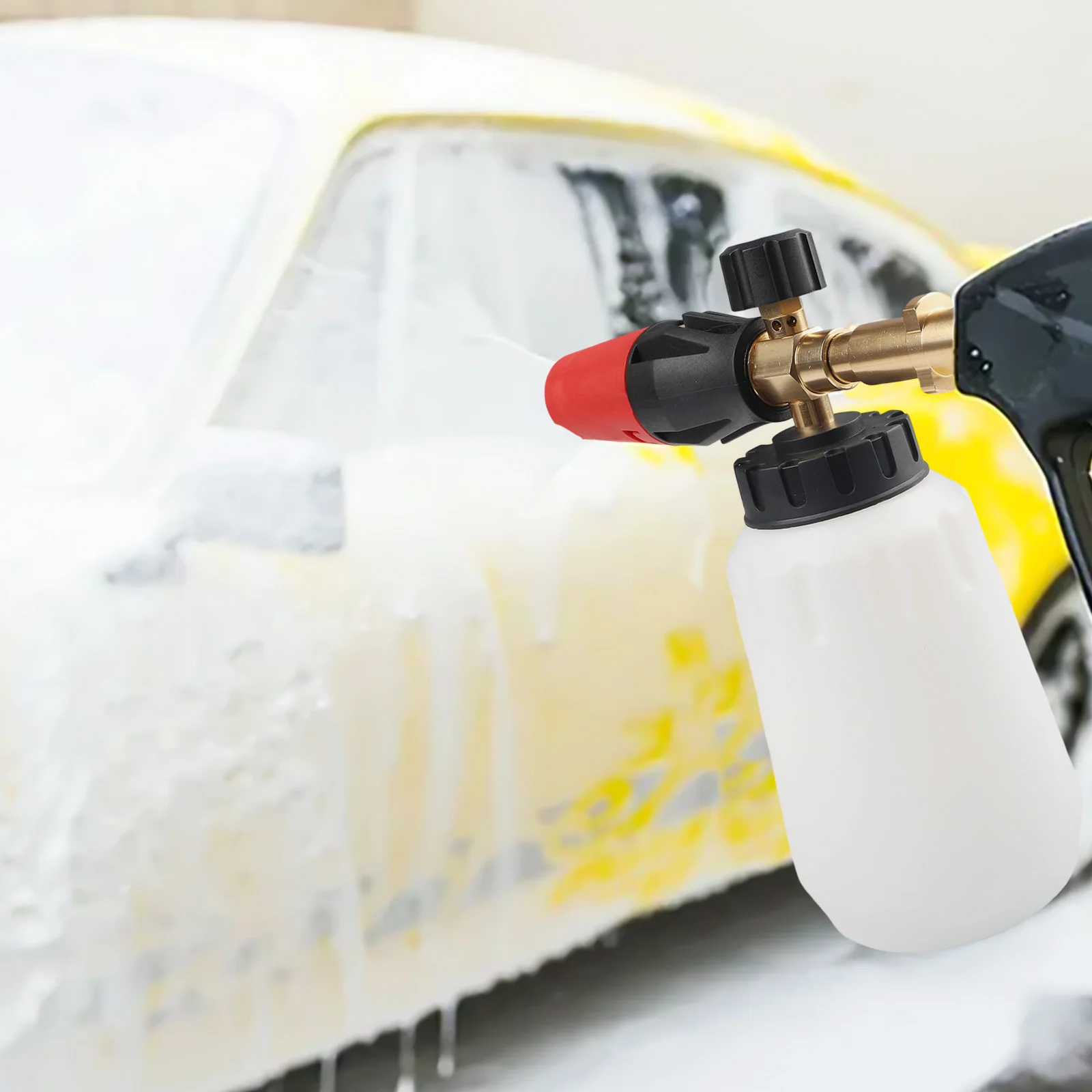 Car Cleaning 1L Capacity Aluminum Plastic Material Easy To Maneuver Quick Connector Compatibility High Pressure Cleaning Tool
Car Cleaning 1L Capacity Aluminum Plastic Material Easy To Maneuver Quick Connector Compatibility High Pressure Cleaning Tool