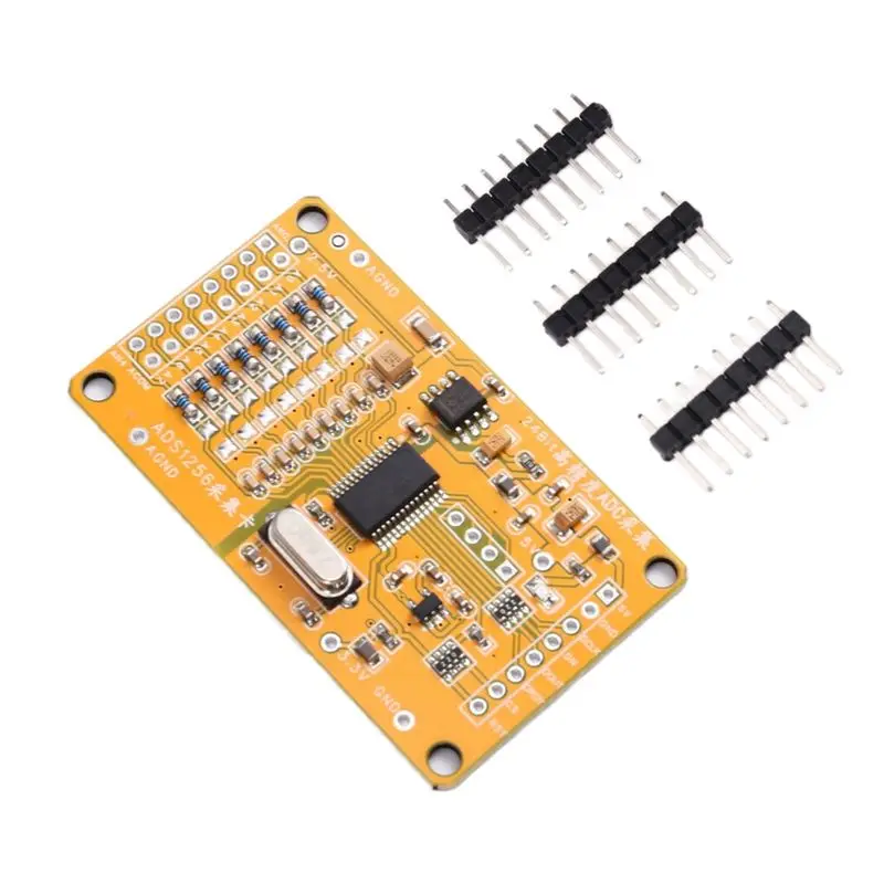 ABDW-AD-Precision 24-Bit ADC8 Road AD Module ADS1256 Precision ADC Data Acquisition Functionality
ABDW-AD-Precision 24-Bit ADC8 Road AD Module ADS1256 Precision ADC Data Acquisition Functionality