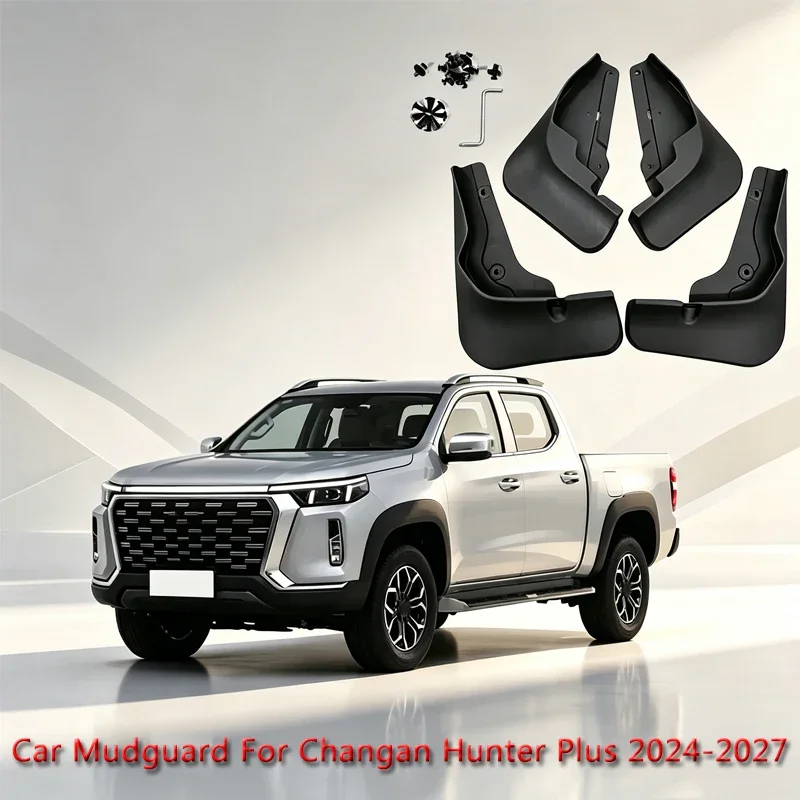 ABS Car Fender Mud Flaps Premium Splash Guard Anti-dirt For CHANGAN HUNTER PLUS 2024-2027 Wear-resistant Body Protect Accessory
ABS Car Fender Mud Flaps Premium Splash Guard Anti-dirt For CHANGAN HUNTER PLUS 2024-2027 Wear-resistant Body Protect Accessory