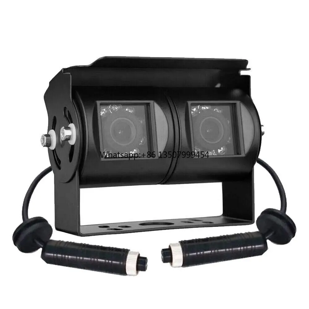 1080P Dual Lens Joint Rear View Cameras Backup Reversing AHD Sensor Heavy Duty Metal Case 12-24v for Truck Bus Rv Caravan Van
1080P Dual Lens Joint Rear View Cameras Backup Reversing AHD Sensor Heavy Duty Metal Case 12-24v for Truck Bus Rv Caravan Van